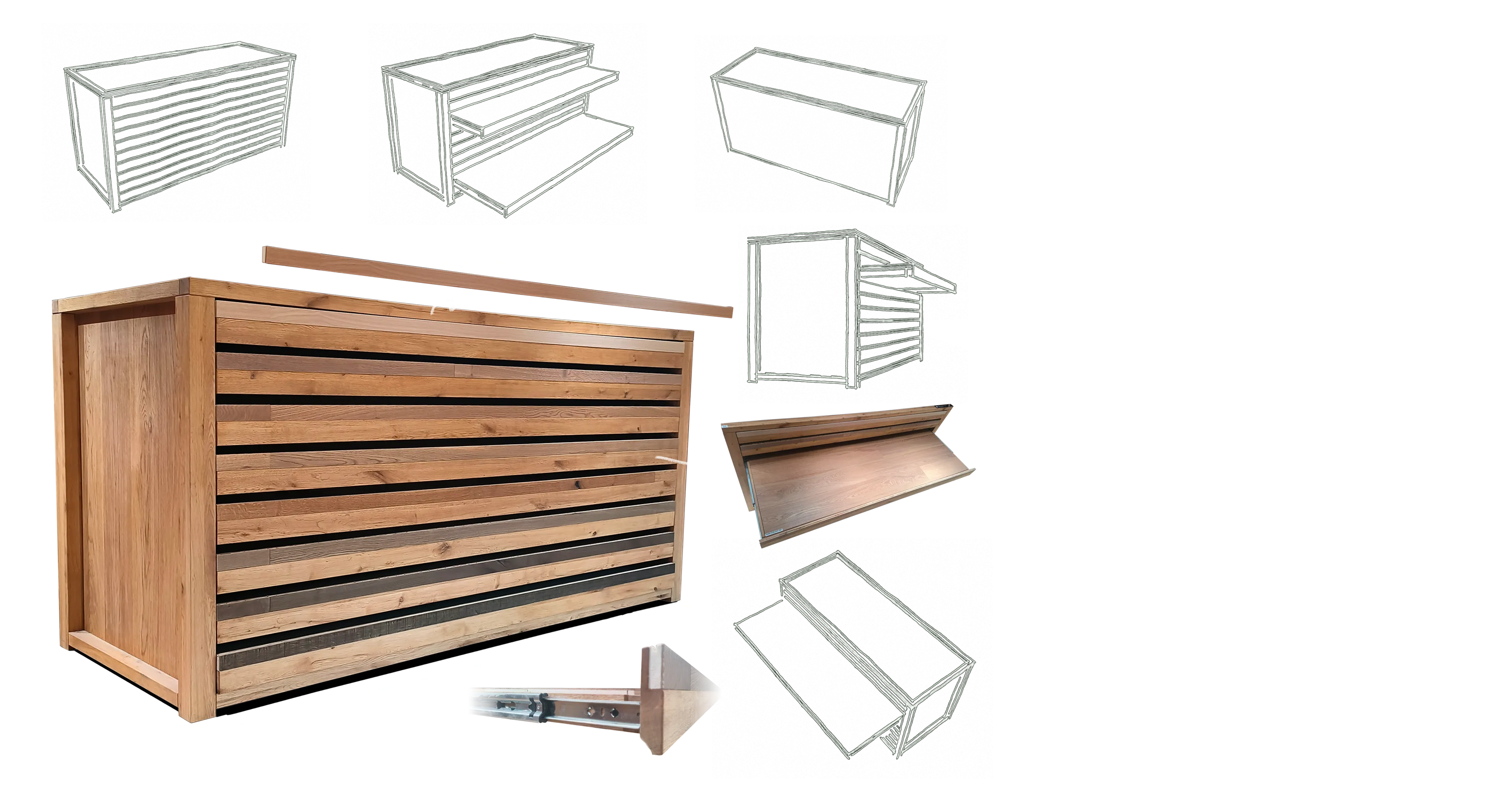 Stand Schematic Left